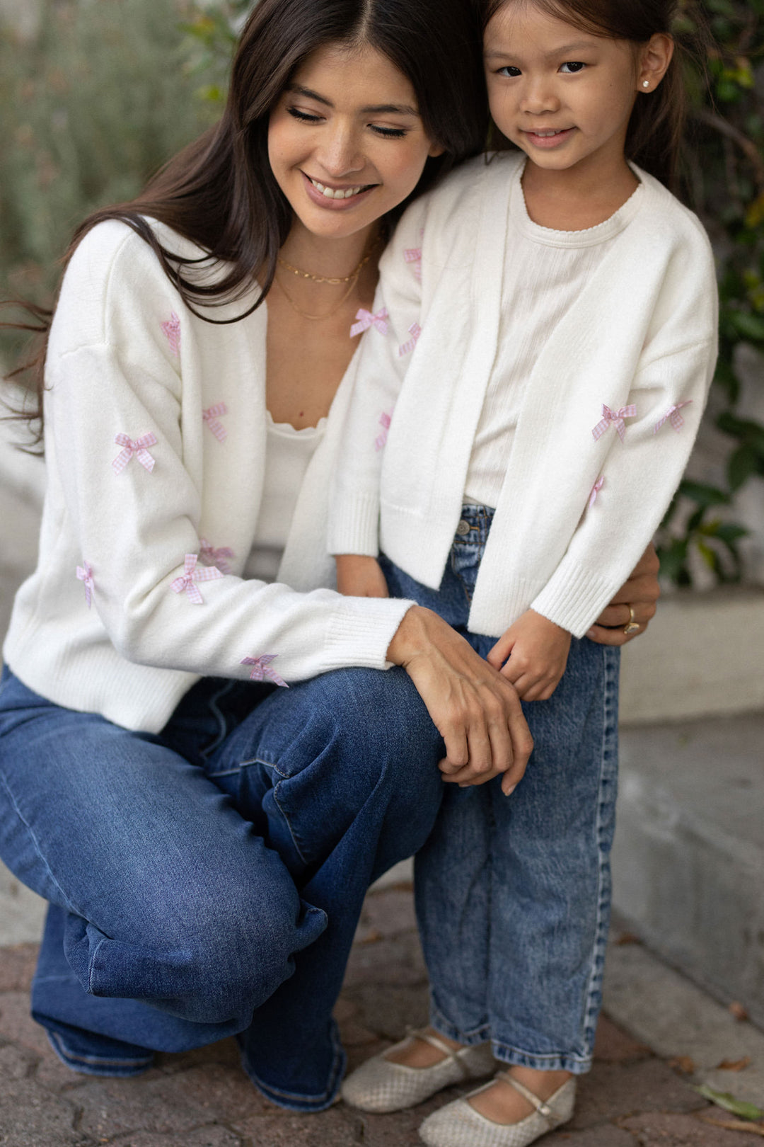 Odalis Bow Knit Cardigan