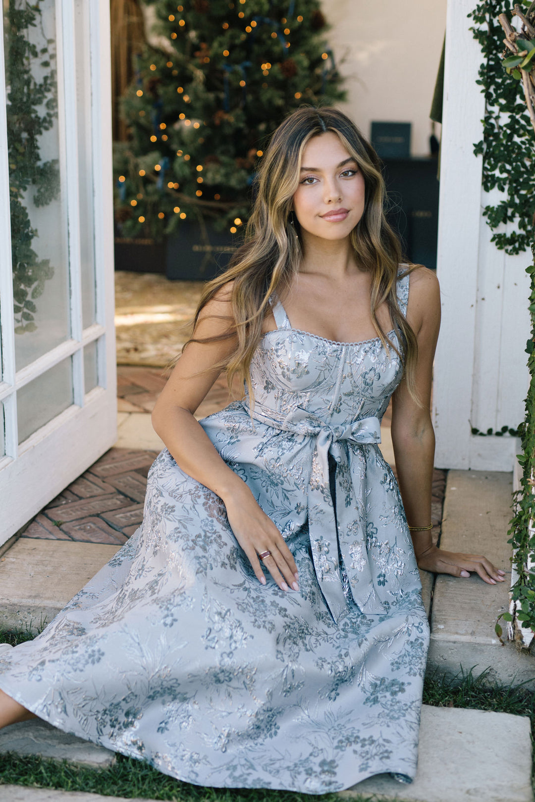 Melody Floral Midi Dress