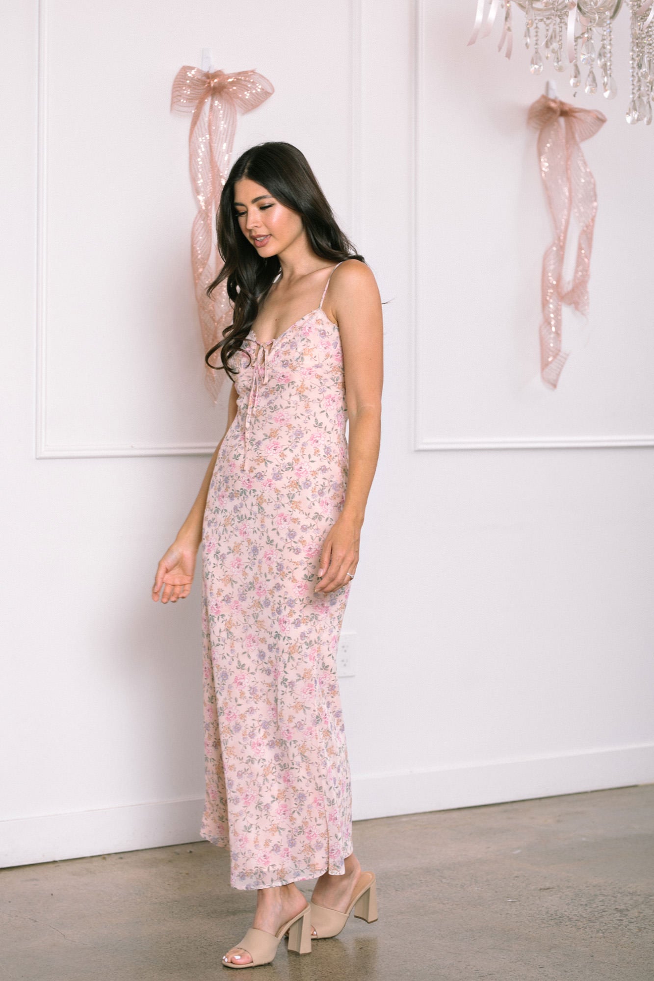 Genevieve Floral Maxi Dress