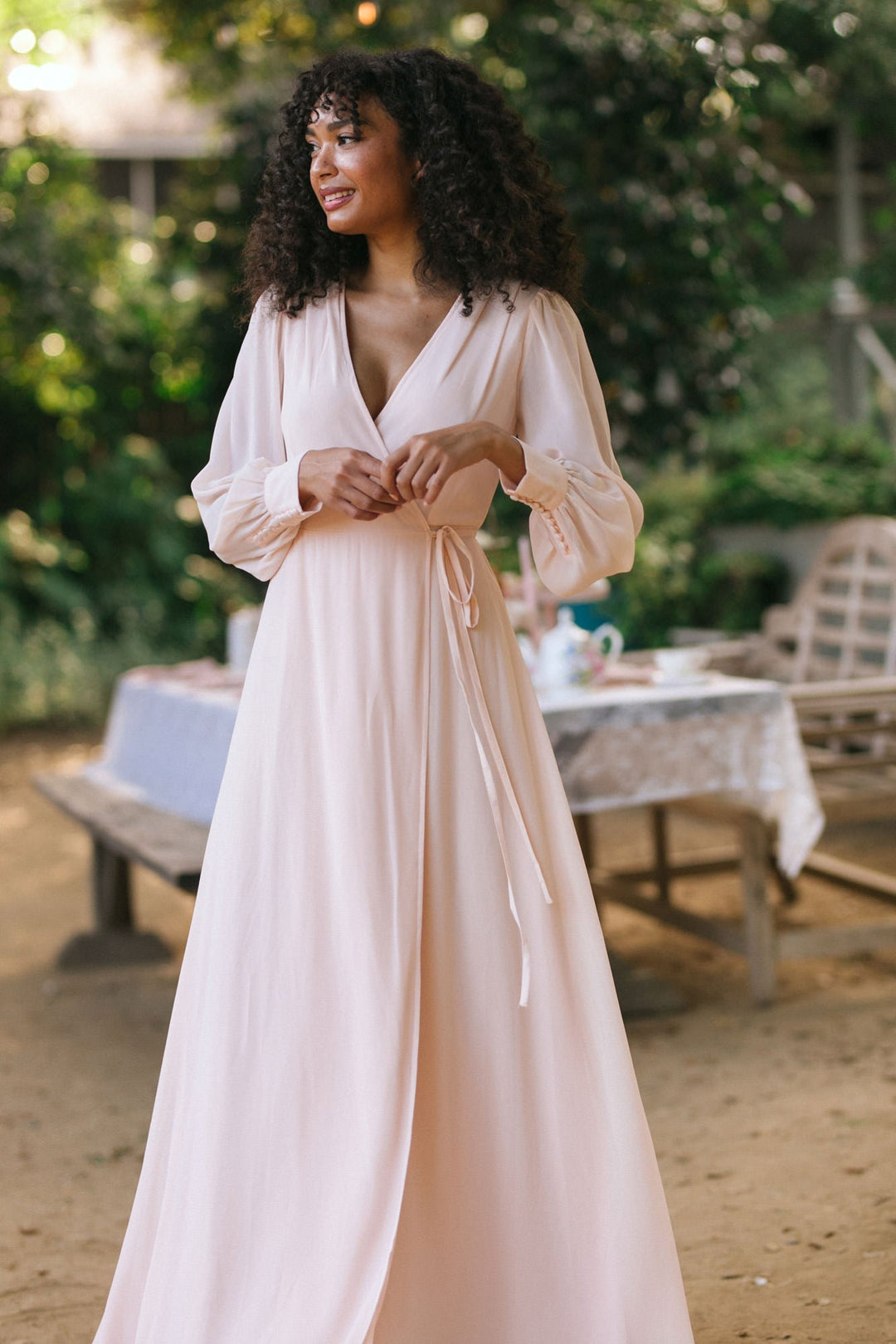 Wrap maxi dress Clearance