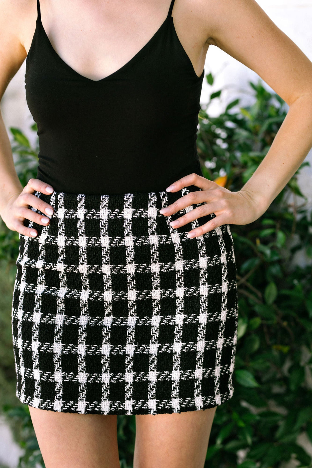 Maxine Plaid Mini Skirt