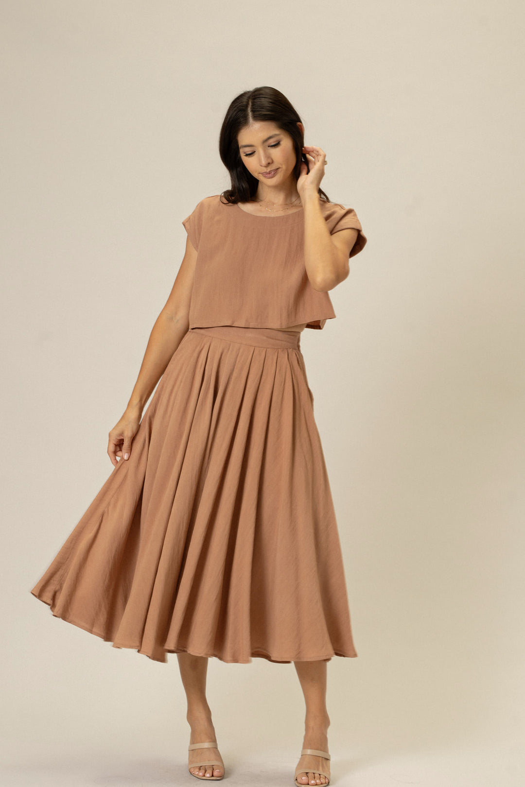 Noemi Two Piece Skirt Set