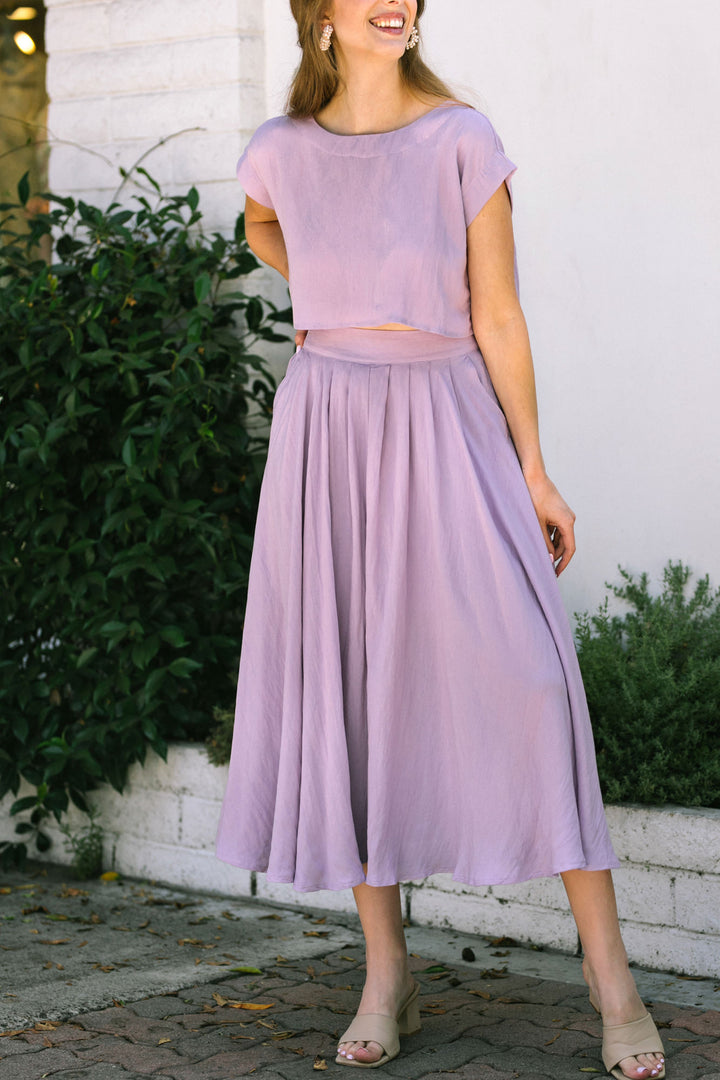 Noemi Two Piece Skirt Set