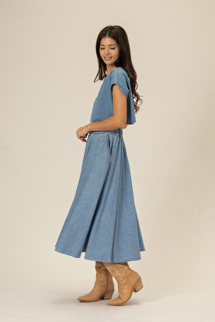 Noemi Two Piece Skirt Set