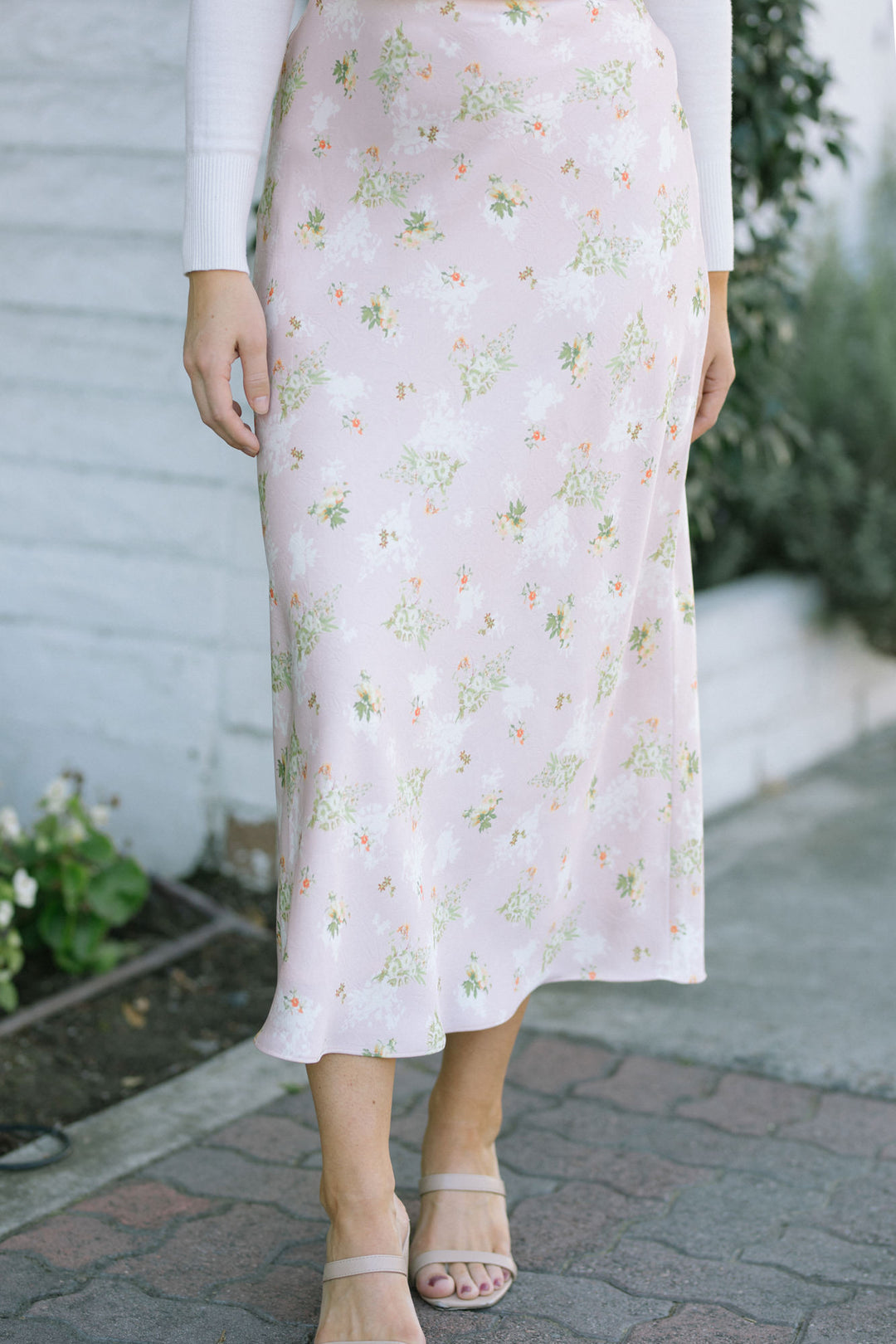 Sylvie Floral Slip Skirt