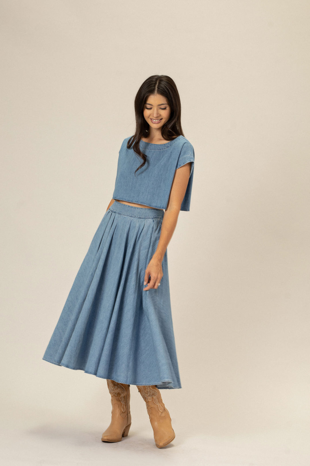 Noemi Two Piece Skirt Set