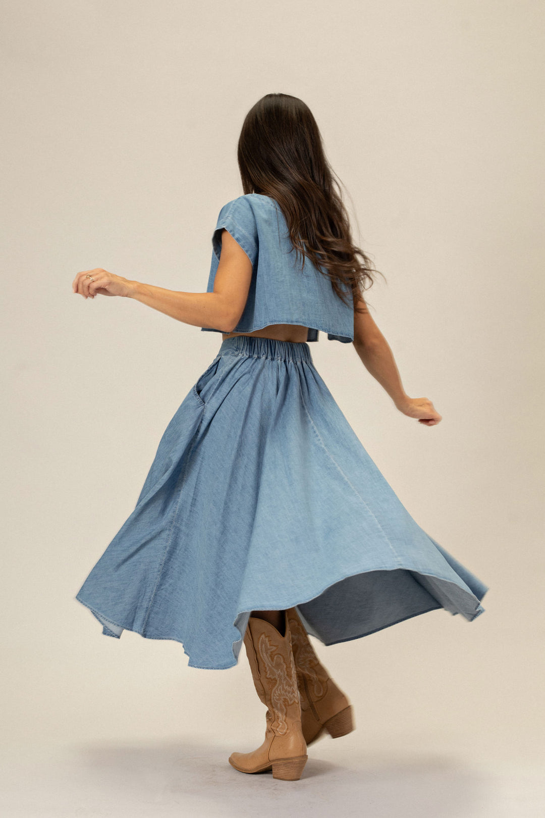 Noemi Two Piece Skirt Set