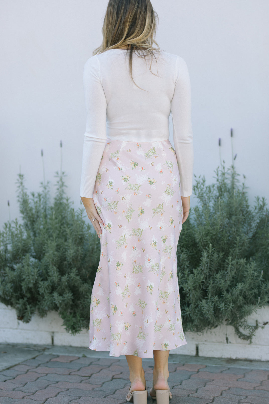 Sylvie Floral Slip Skirt