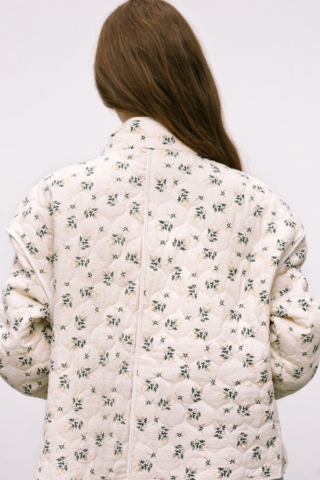 Sandra Quilted Floral Jacket