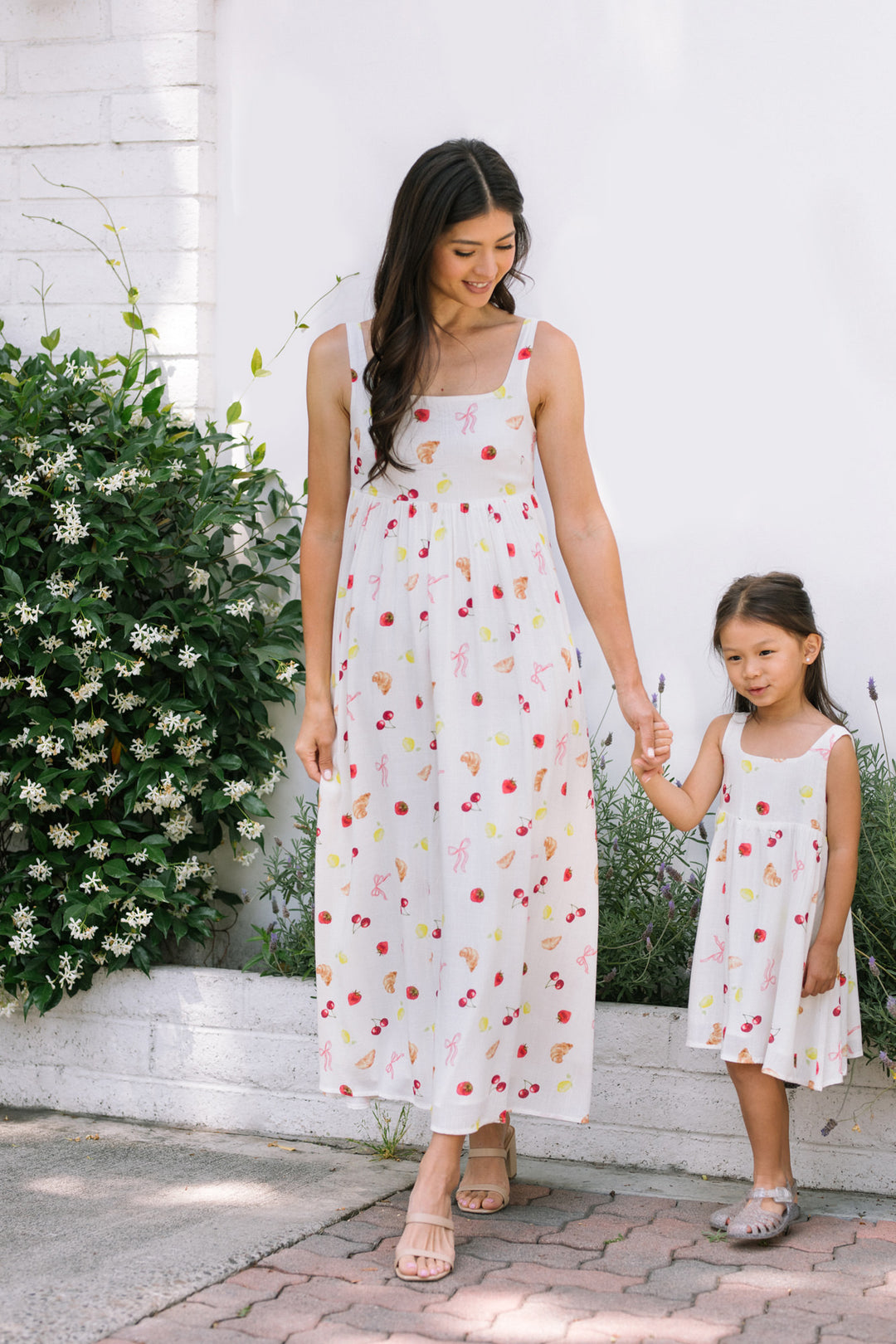Vivienne Babydoll Dress - Morning Lavender Boutique Dresses White Multi / Small by Morning Lavender Vivienne Babydoll Dress - Morning Lavender Boutique Dresses White Multi / Small by Morning Lavender