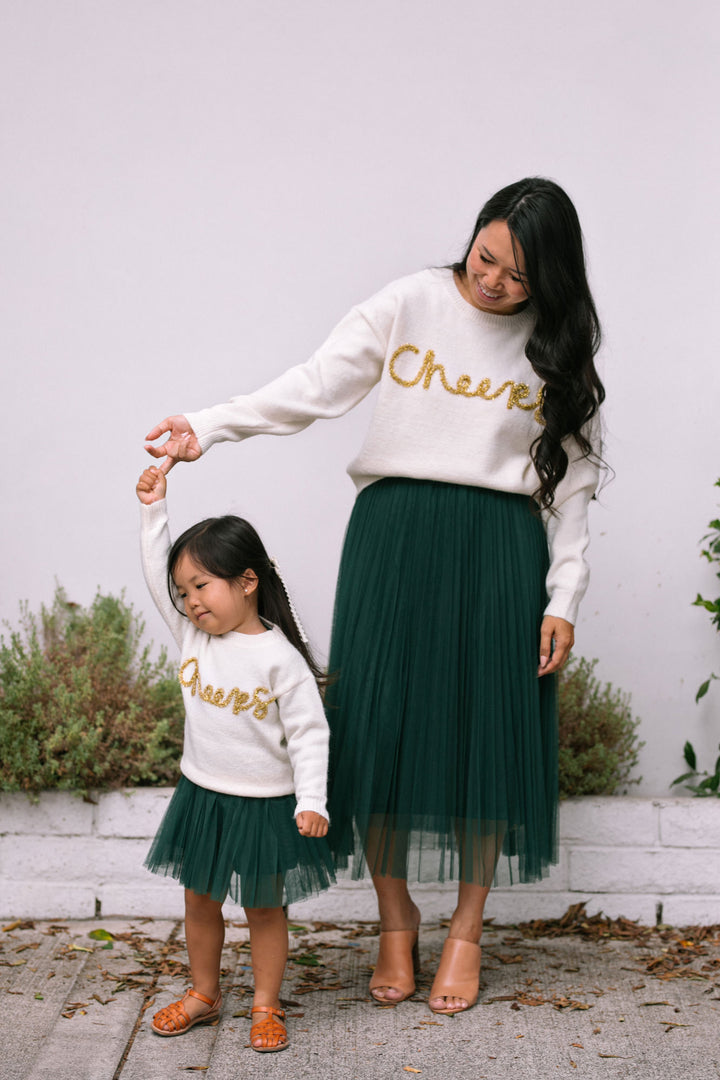 Mini Candice Cheers Sweater