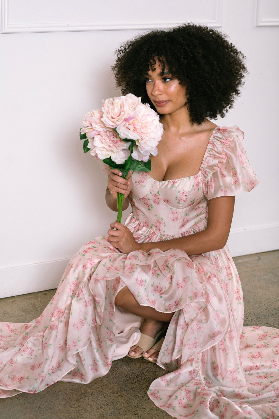 Giselle Ruffled Maxi Dress Giselle Ruffled Maxi Dress