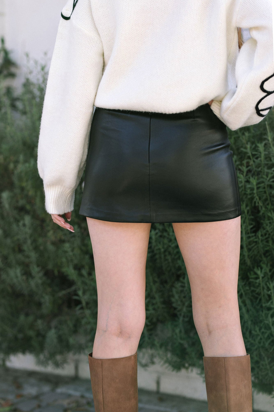 Roxie Slit Mini Skirt