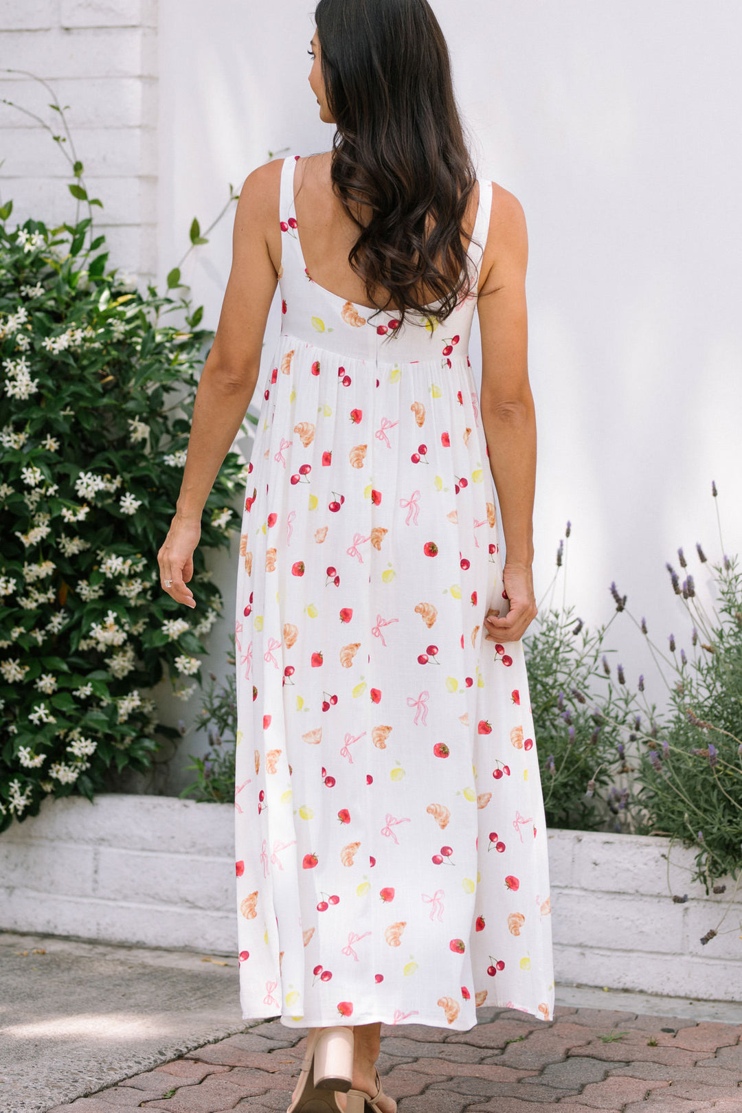 Vivienne Babydoll Dress - Morning Lavender Boutique Dresses White Multi / Small by Morning Lavender Vivienne Babydoll Dress - Morning Lavender Boutique Dresses White Multi / Small by Morning Lavender