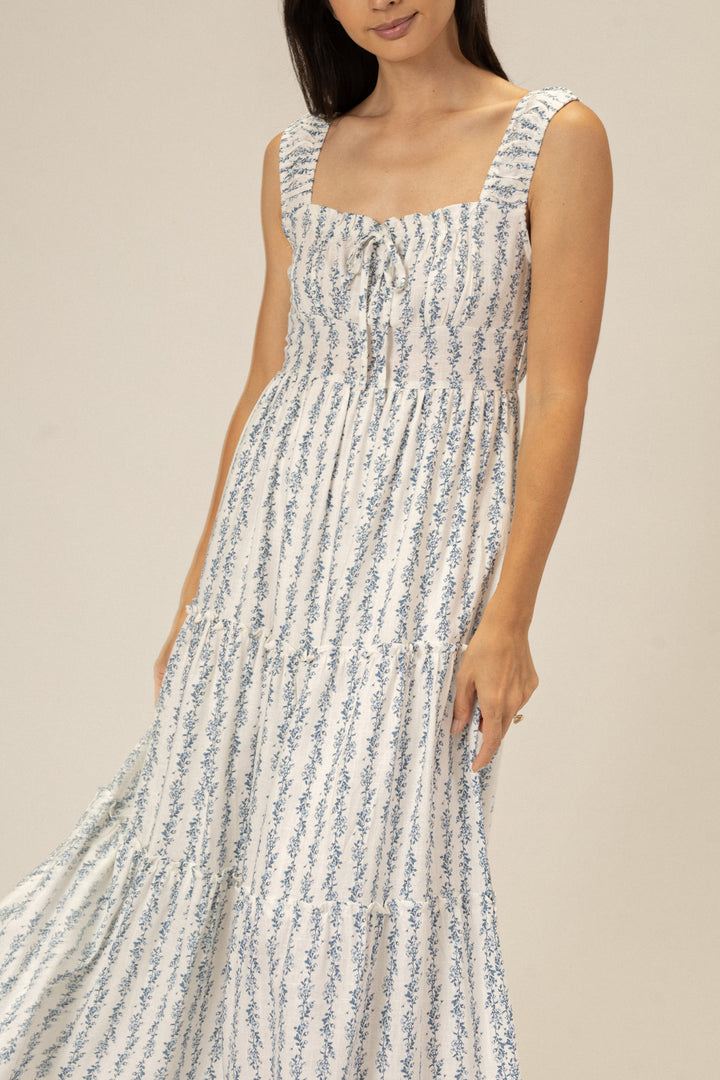 Rita Floral Midi Dress