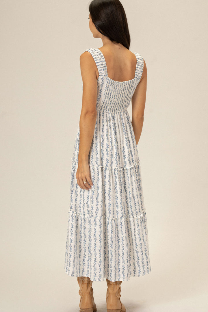 Rita Floral Midi Dress