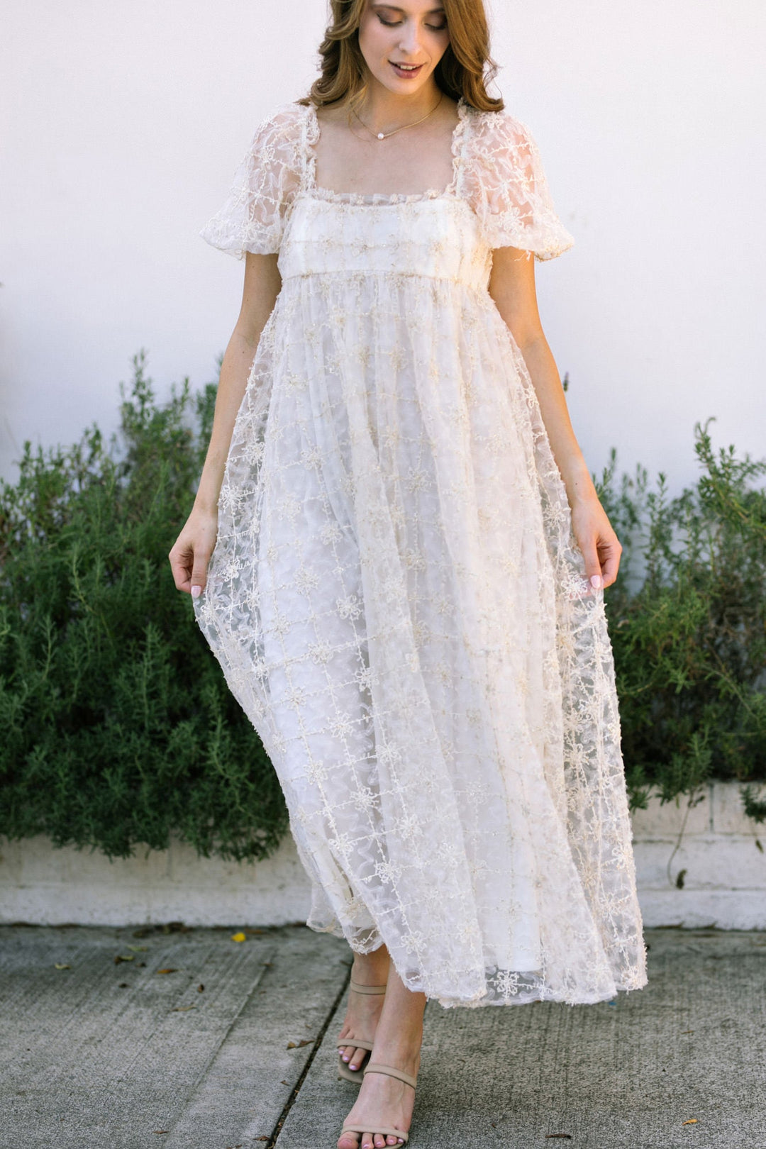 Leighton Tulle Babydoll Dress - Morning Lavender Boutique Dresses