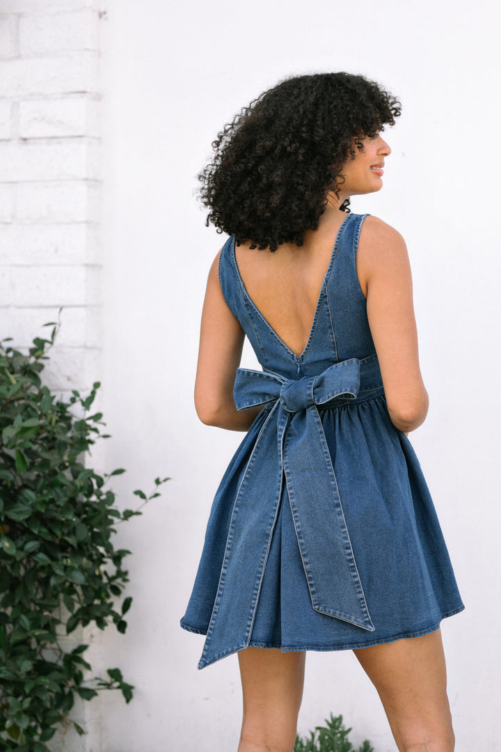 Marissa Denim Mini Dress