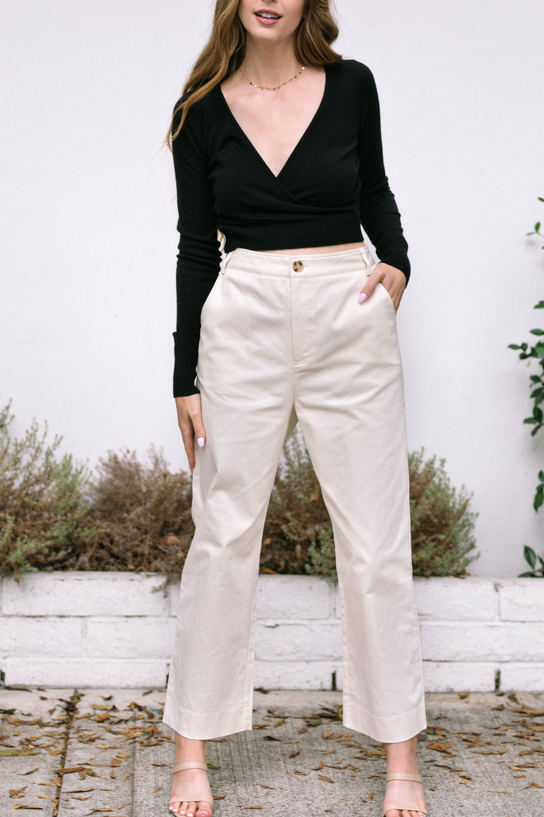 Stevie Crop Chino Pants