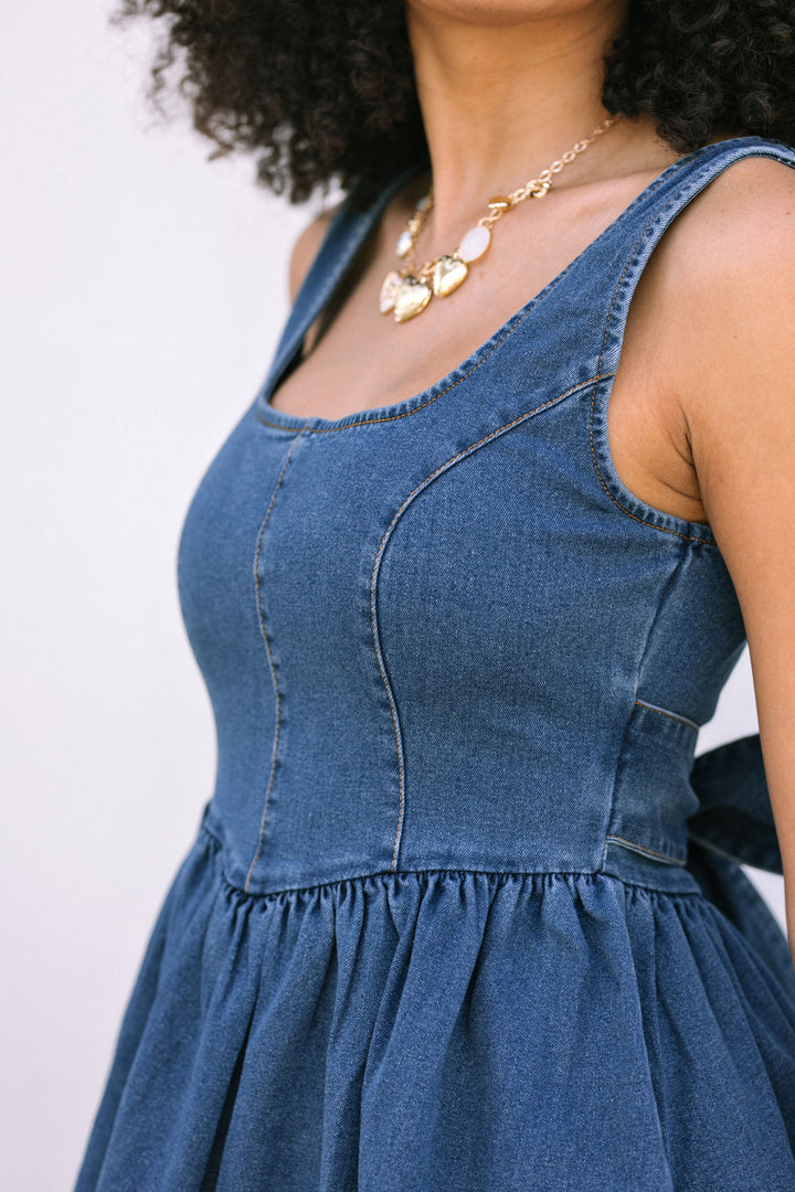 Marissa Denim Mini Dress