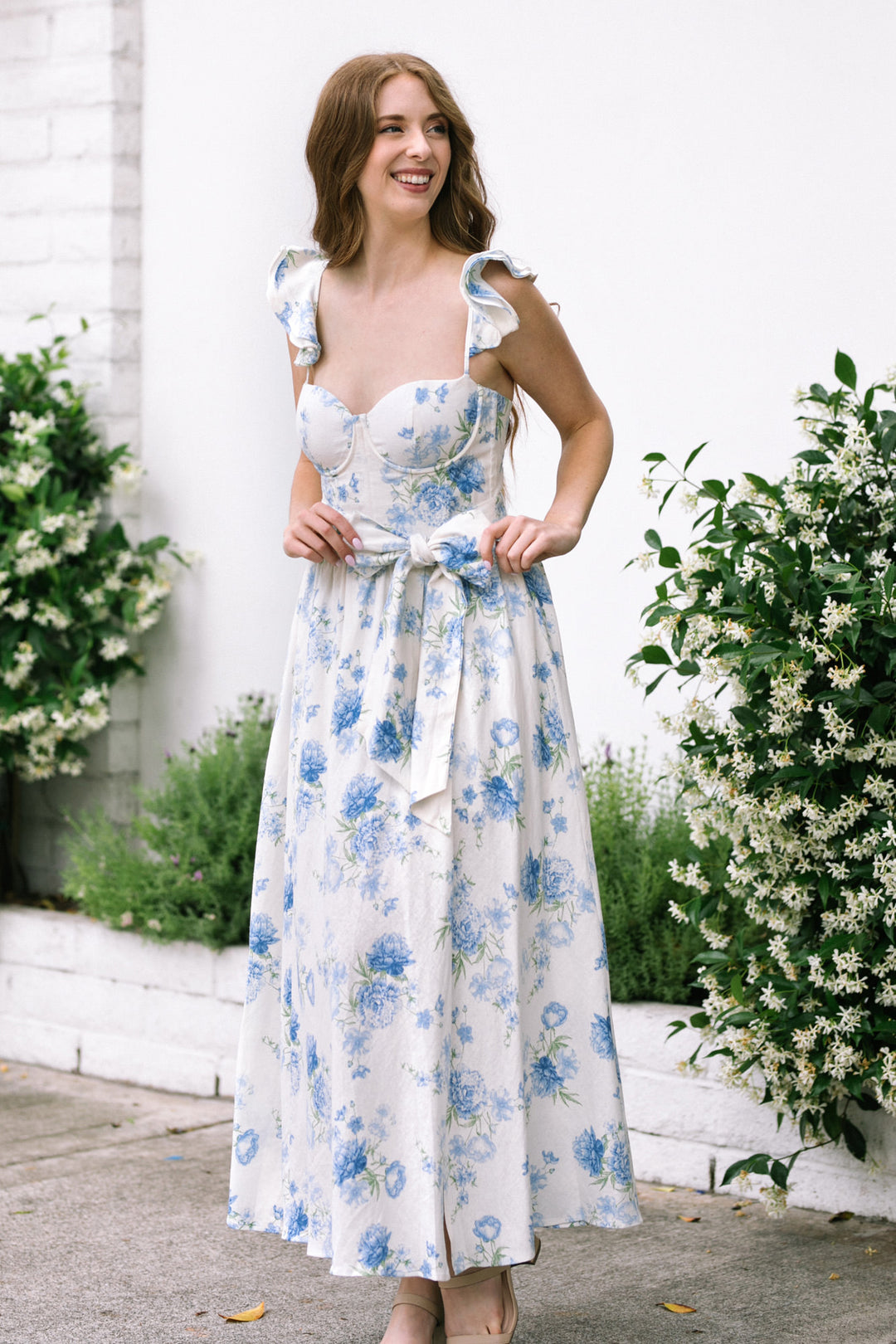 Alana Floral Corset Dress