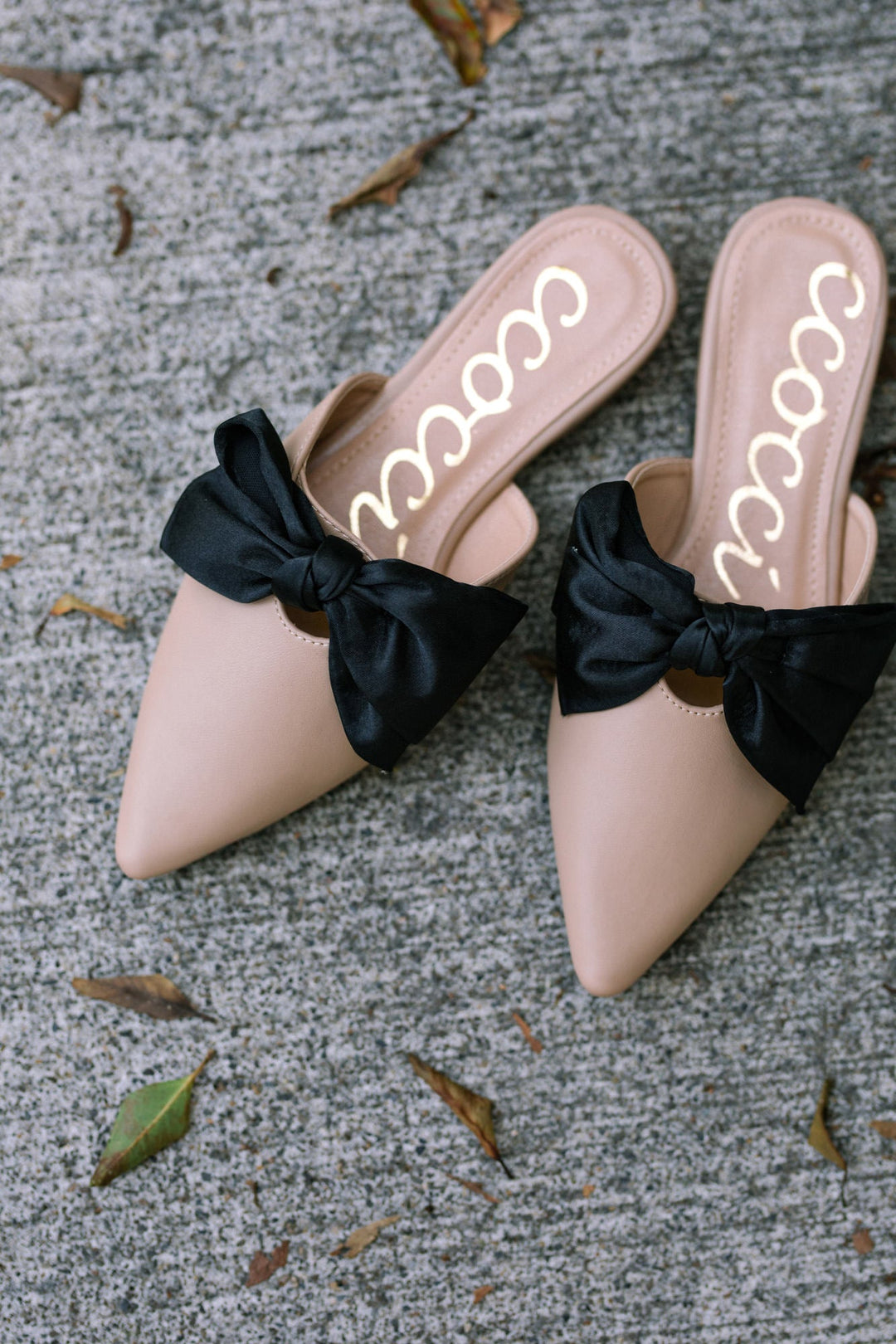 Valerie Pointed Bow Flats