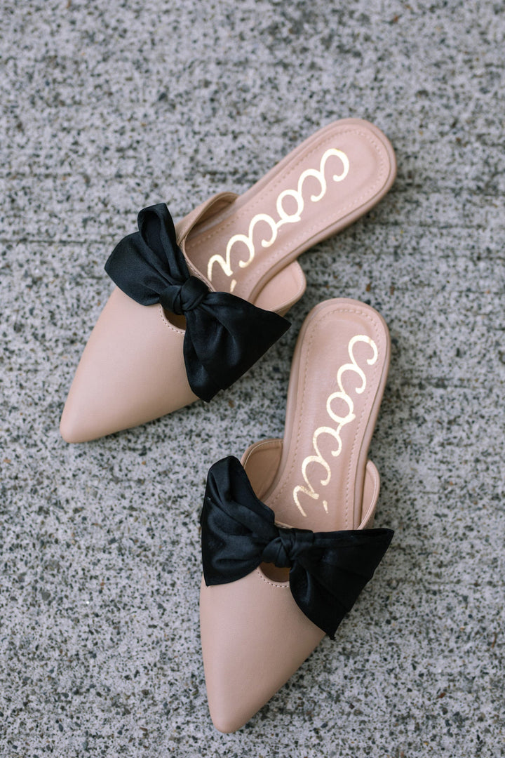 Valerie Pointed Bow Flats