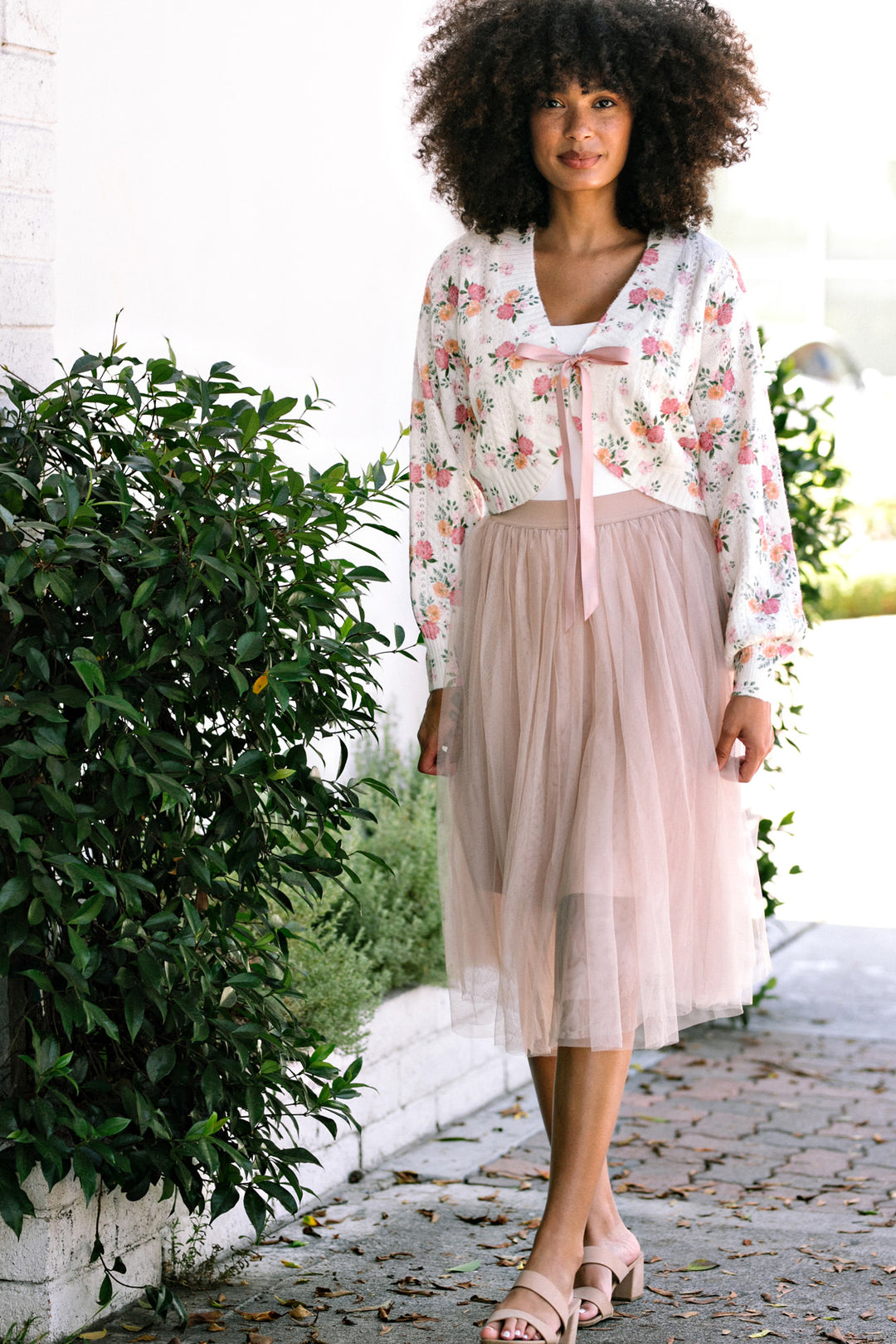 Cressida Floral Knit Cardigan