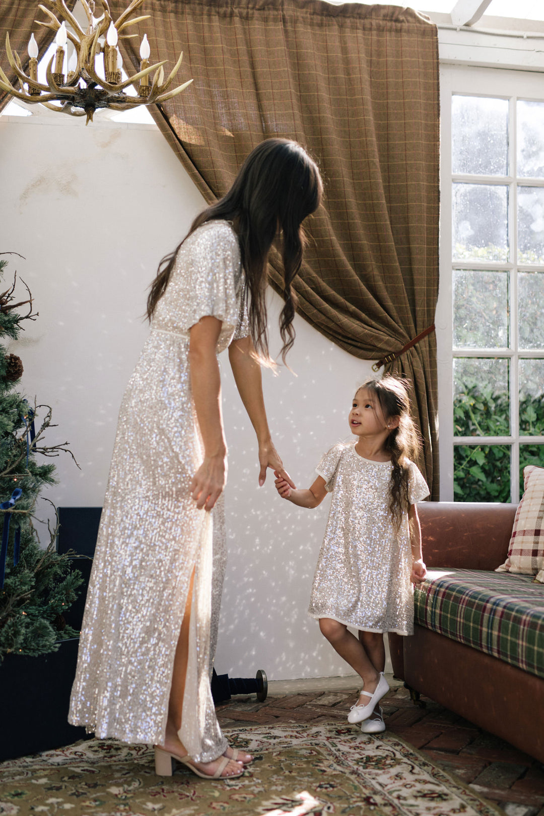 Kids Sequin Shift Dress