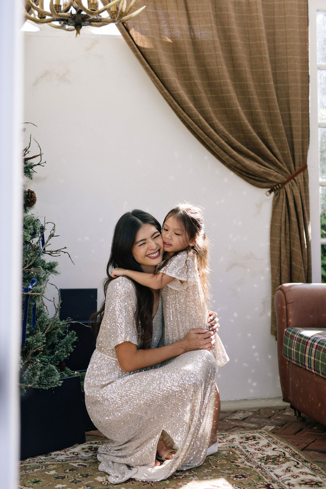 Kids Sequin Shift Dress