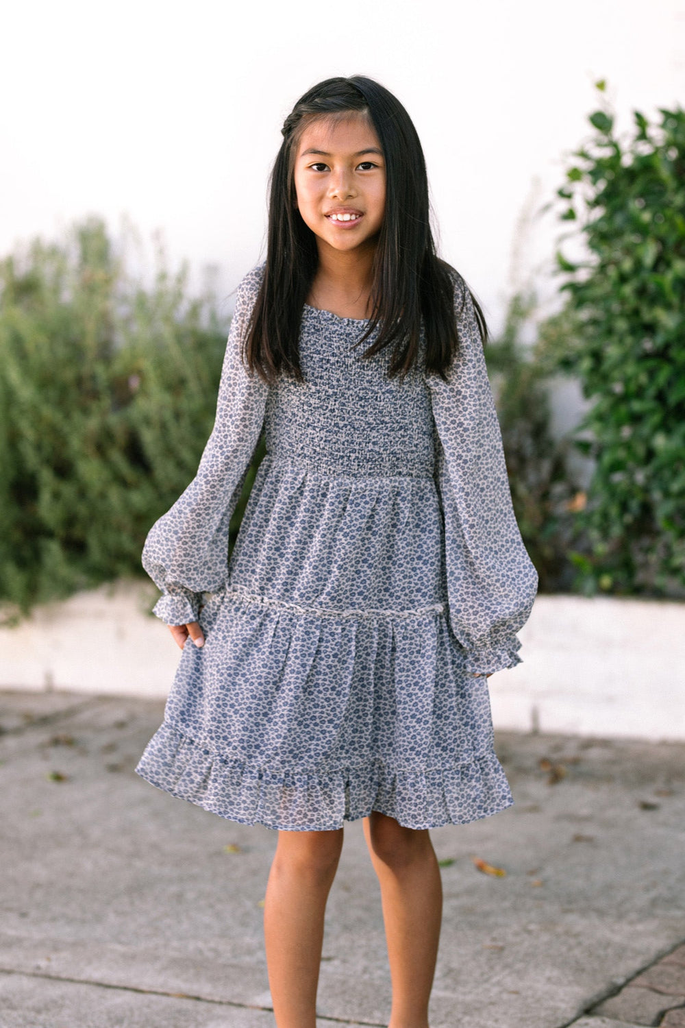 Mommy & Me Orange Plaid Dress