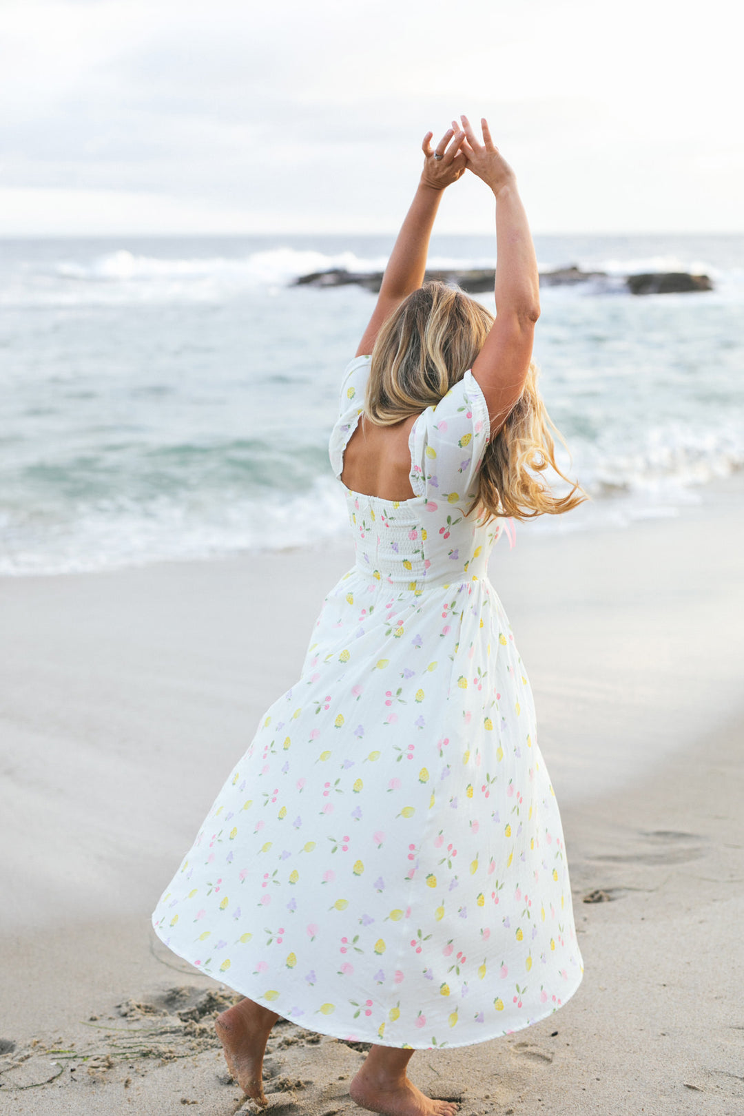 Juliet Fruit Midi Dress - Morning Lavender Boutique Dresses Natural Fruits / Medium by Morning Lavender Juliet Fruit Midi Dress - Morning Lavender Boutique Dresses Natural Fruits / Medium by Morning Lavender