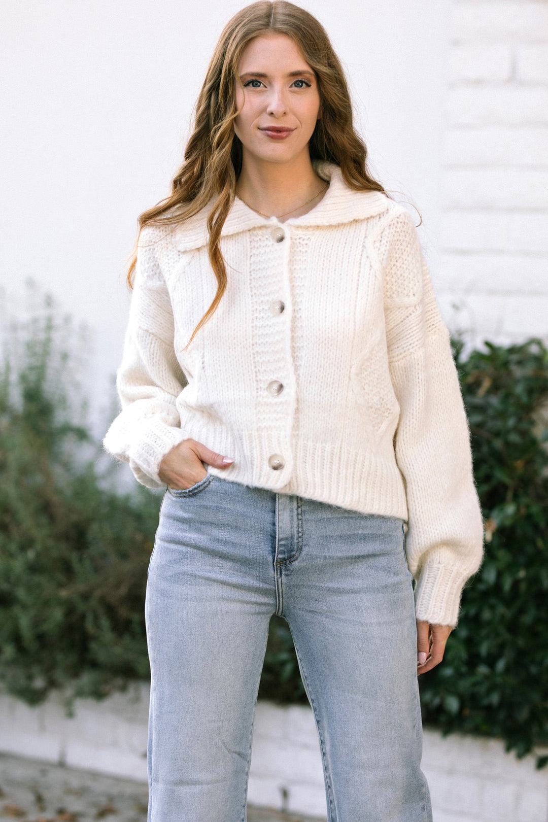 Tommie Collared Buttoned Cardigan