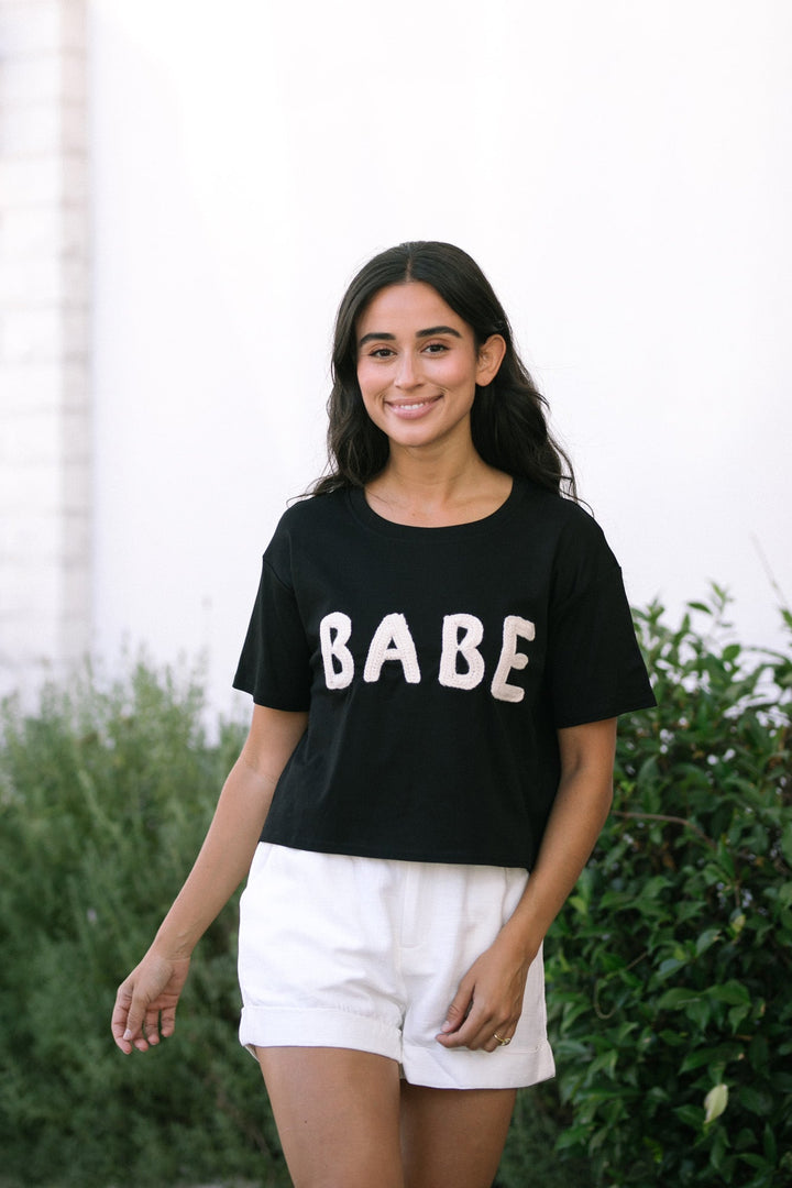 Nikki Babe Cropped T-Shirt