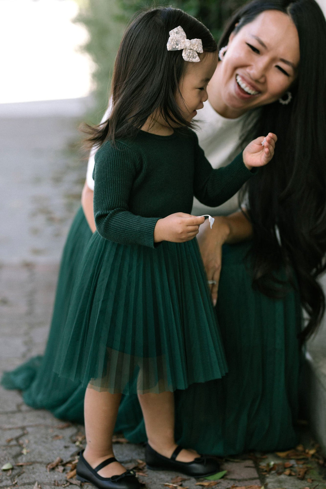 Girls Vienna Ribbed Tulle Dress - Morning Lavender Boutique Kids Clothing Green / 3T by Morning Lavender Girls Vienna Ribbed Tulle Dress - Morning Lavender Boutique Kids Clothing Green / 3T by Morning Lavender