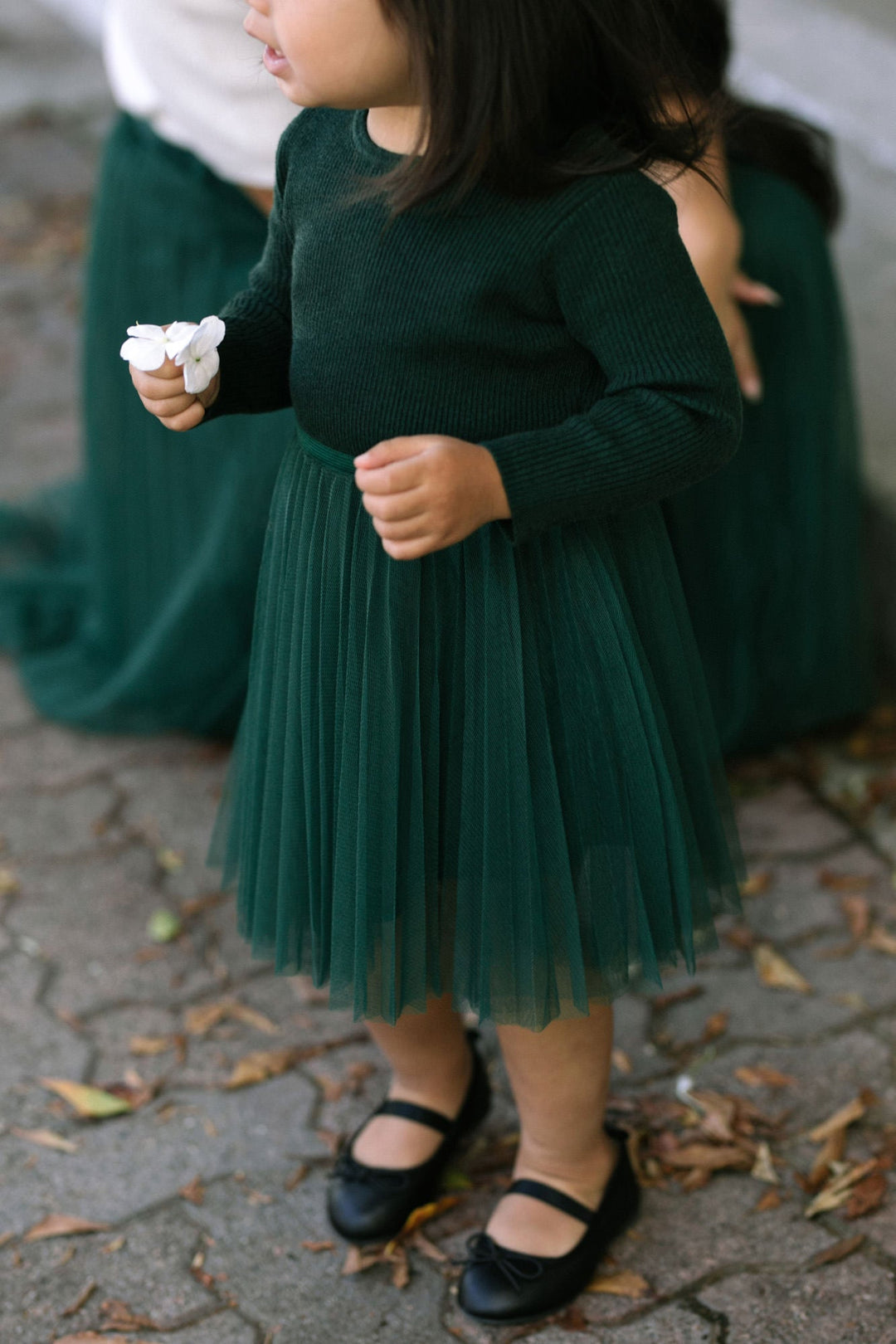 Girls Vienna Ribbed Tulle Dress - Morning Lavender Boutique Kids Clothing Green / 3T by Morning Lavender Girls Vienna Ribbed Tulle Dress - Morning Lavender Boutique Kids Clothing Green / 3T by Morning Lavender