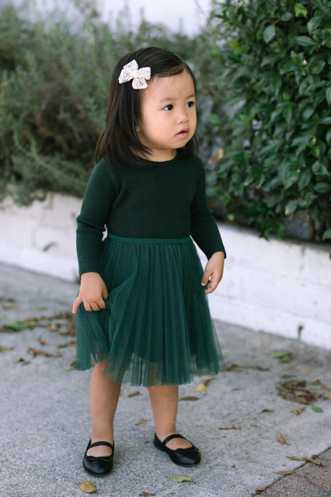 Girls Vienna Ribbed Tulle Dress - Morning Lavender Boutique Kids Clothing Green / 3T by Morning Lavender Girls Vienna Ribbed Tulle Dress - Morning Lavender Boutique Kids Clothing Green / 3T by Morning Lavender