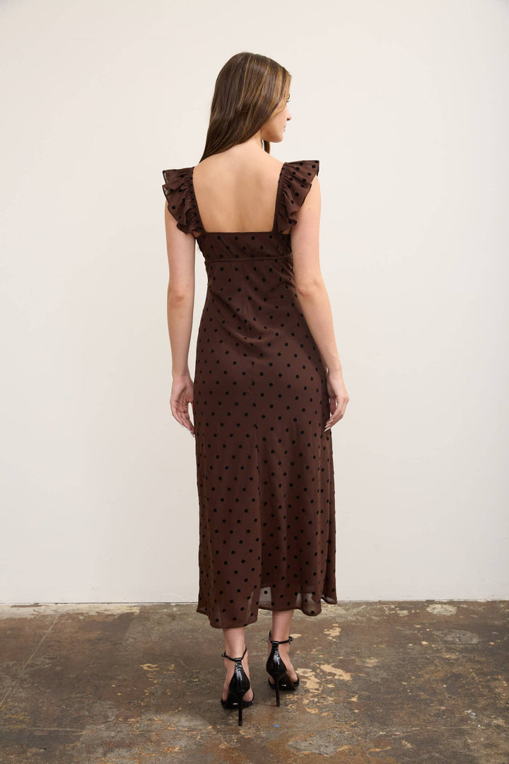 Maddie Sweetheart Midi Dress