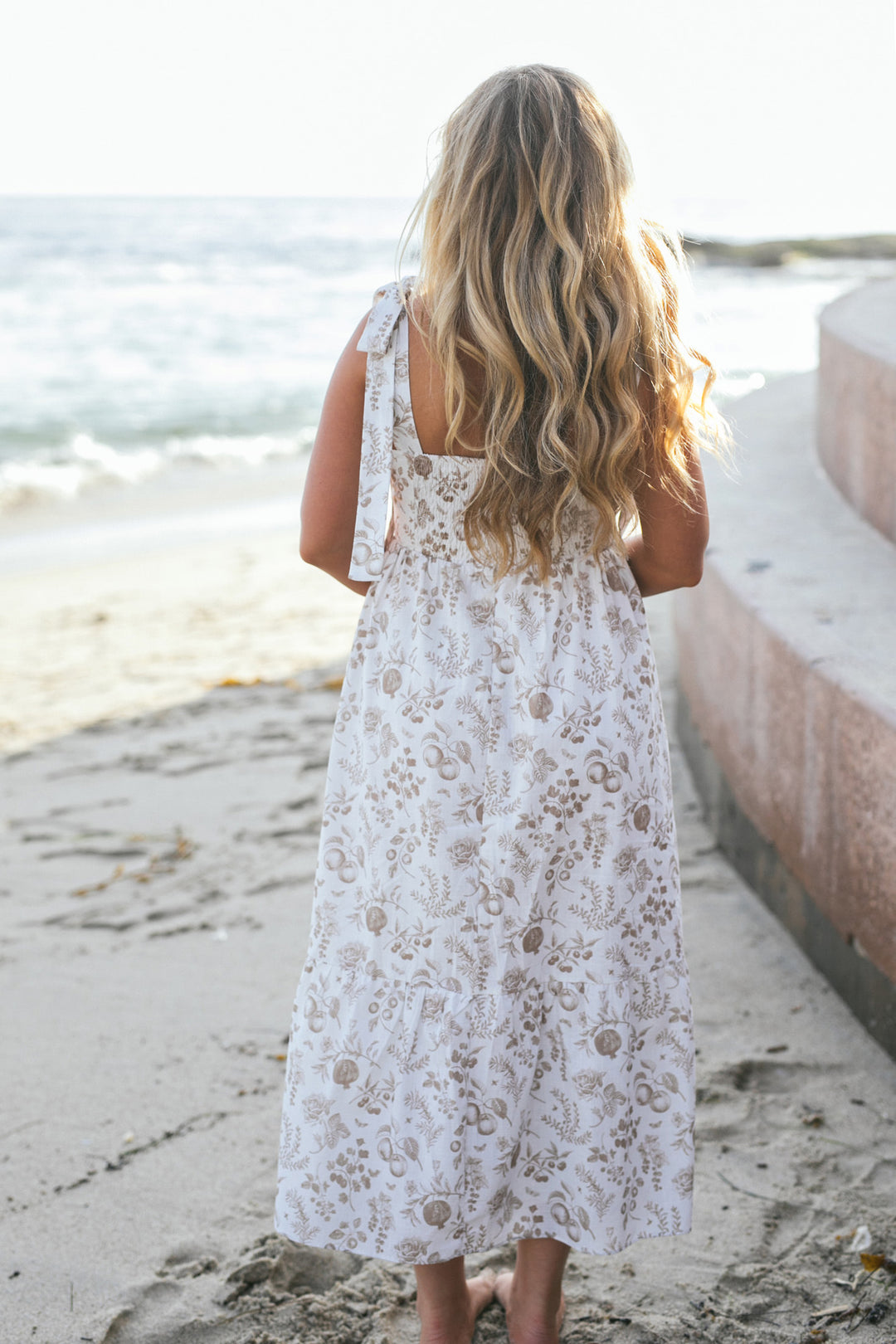 Mae Tie Shoulder Dress