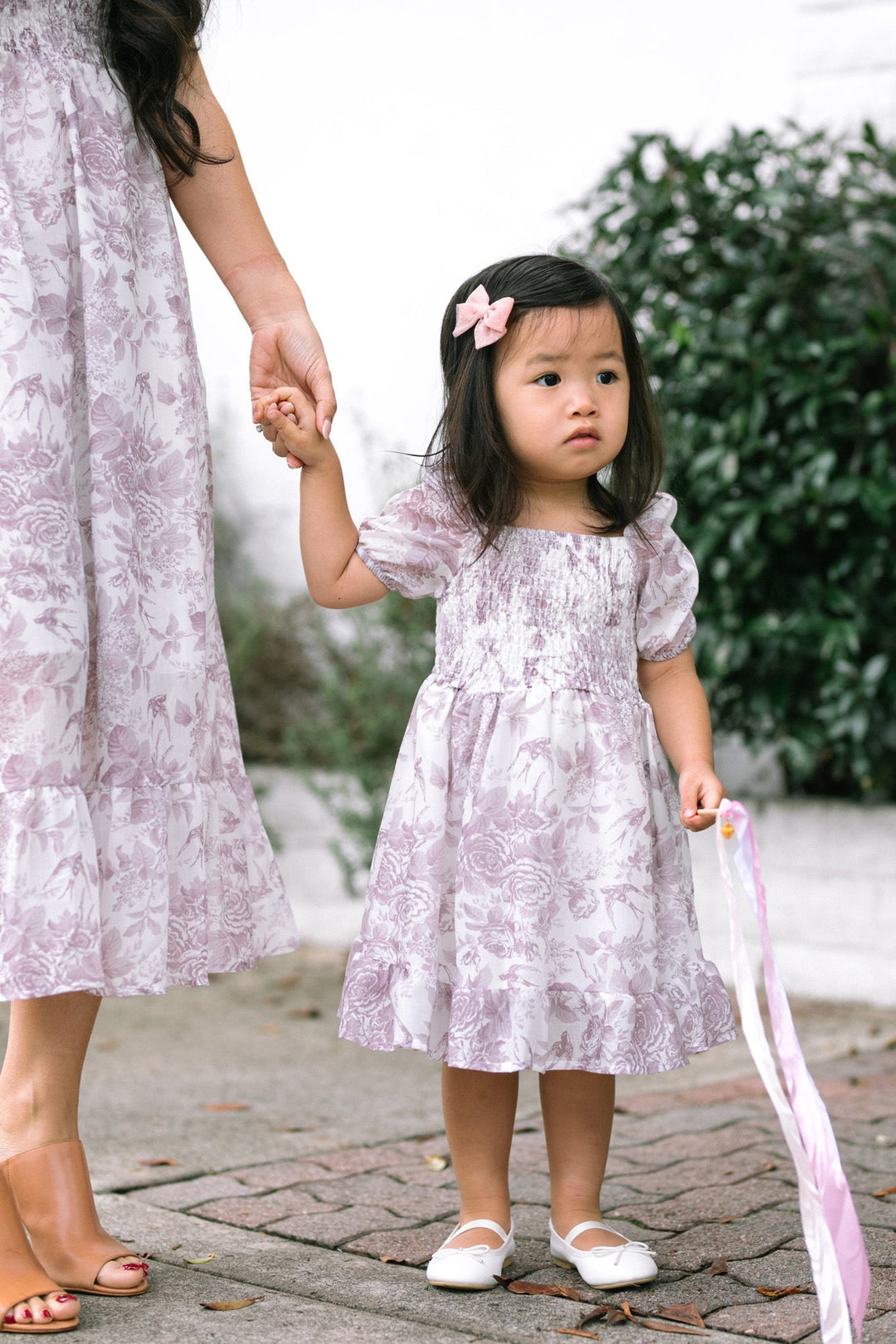 lilac floral monkey smocked mini dress Lilac Floral Monkey Smocked Mini Dress