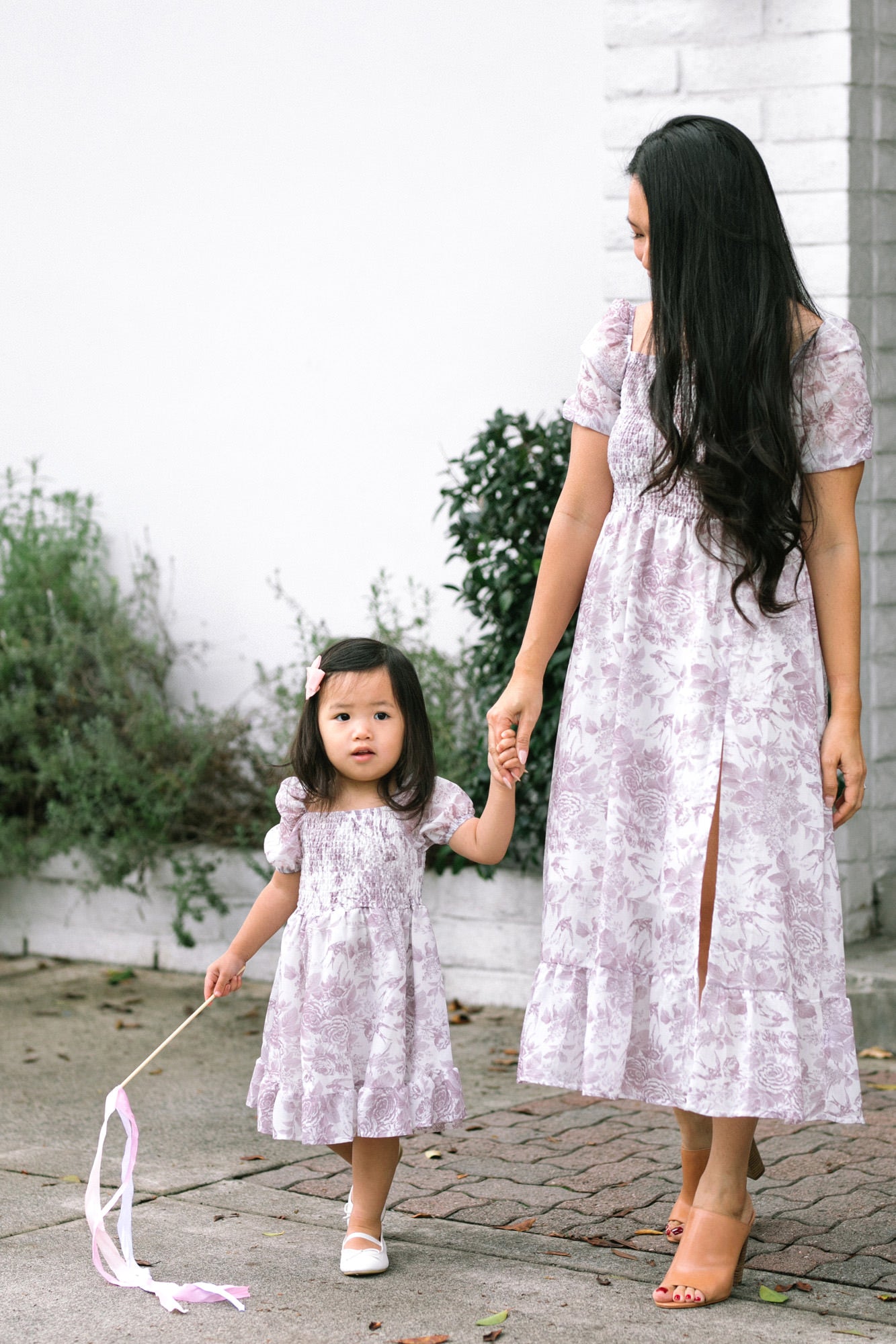 Hand smocked 2024 lavender dress