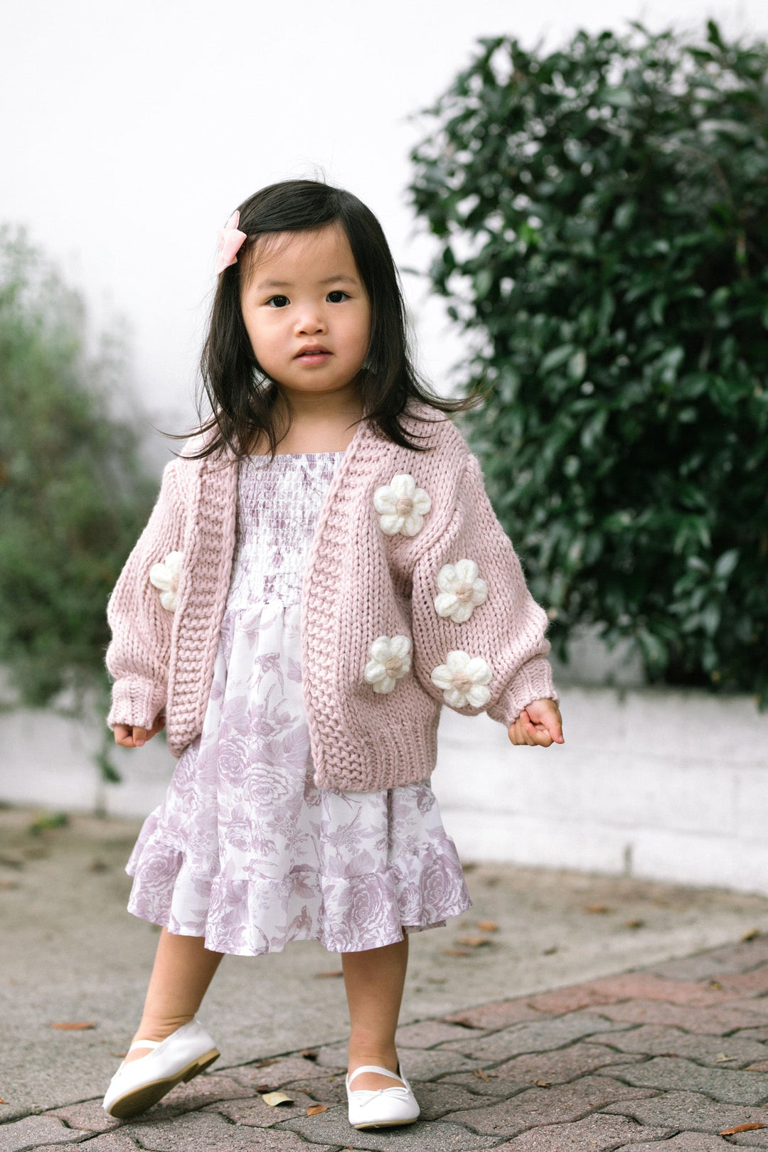 Mini Angela Floral Cardigan Mini Angela Floral Cardigan