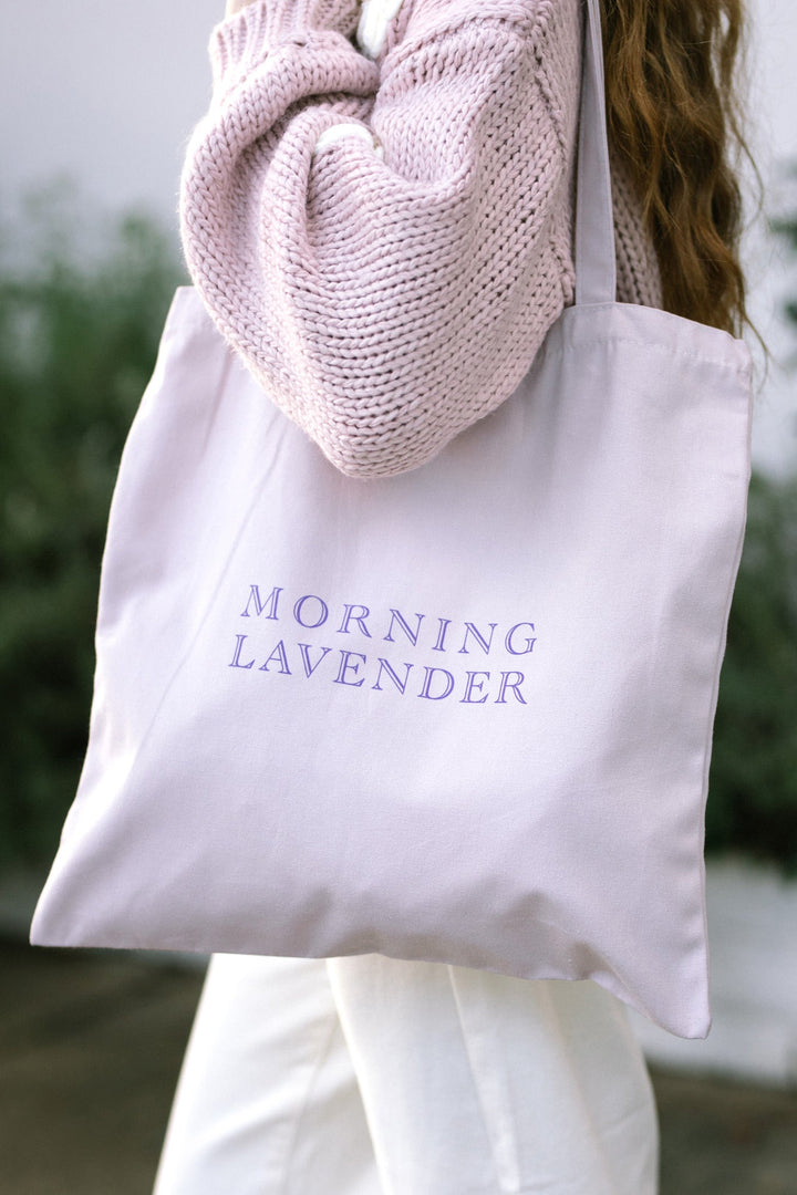 Morning Lavender Tote - Hello Beau-tea-ful