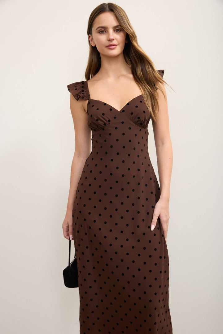 Maddie Sweetheart Midi Dress