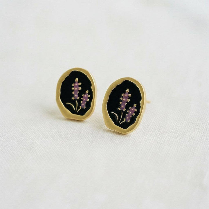 Bonnie Lavender Drop Earrings