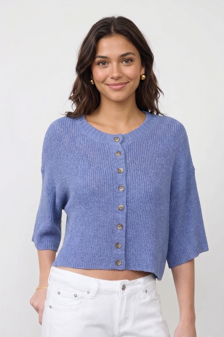 Bree Short Sleeve Cardigan