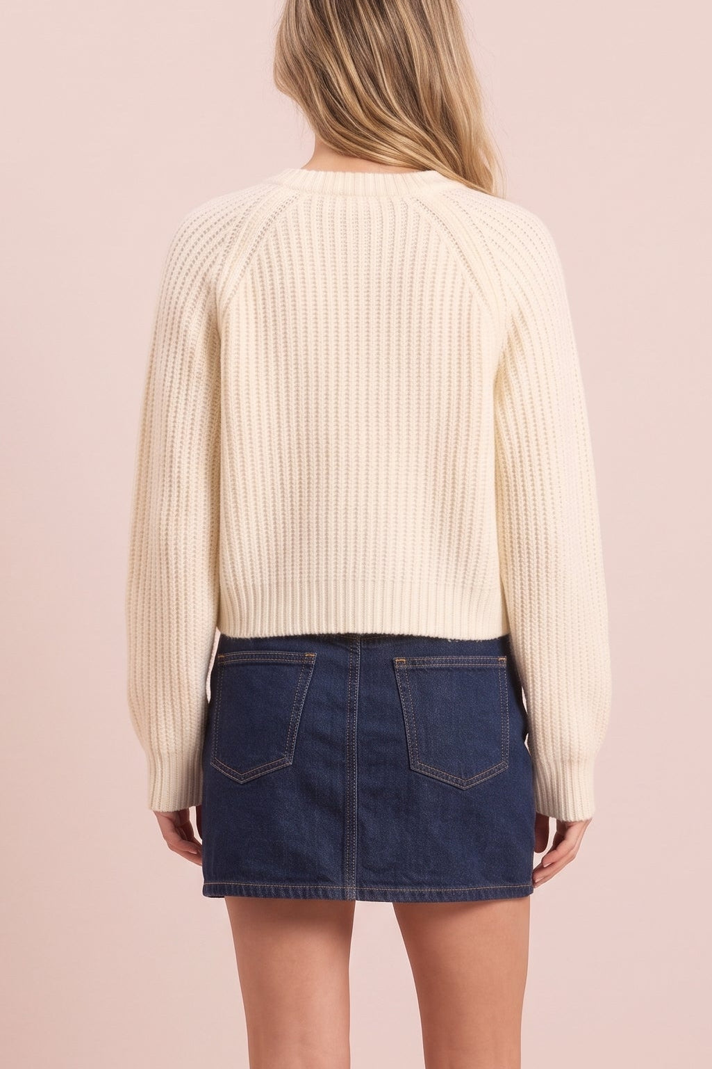Delia Ribbed Buttoned Cardigan