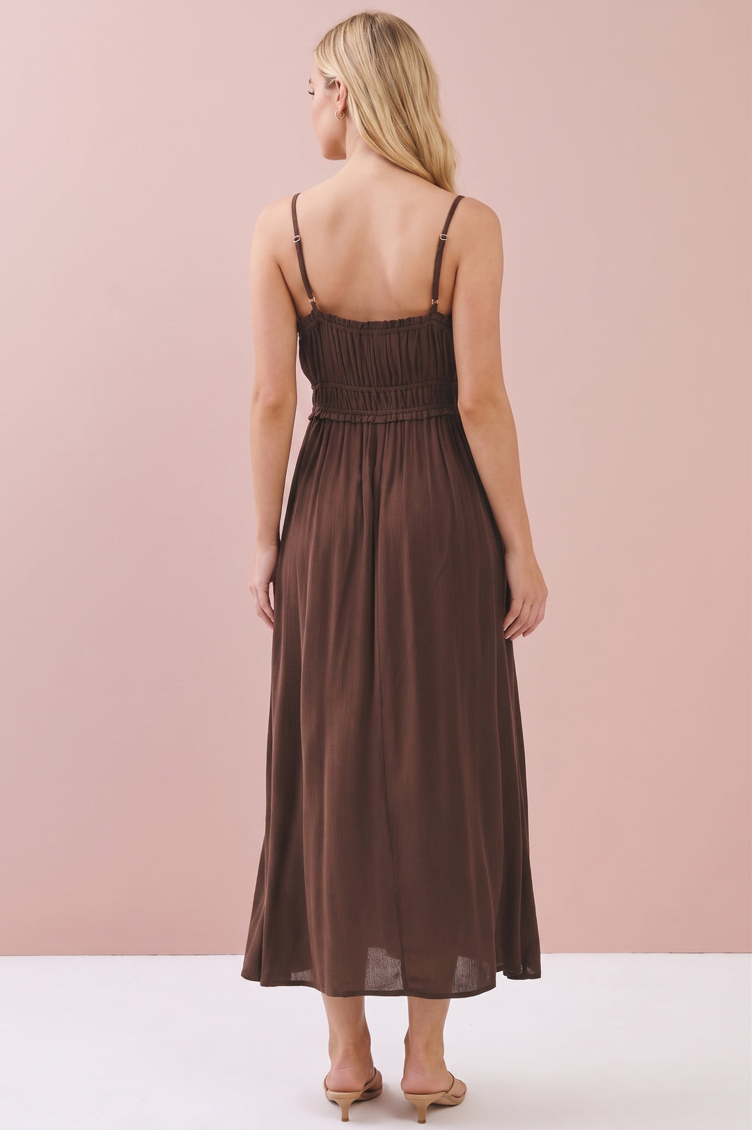 Farrah Smocked Maxi Dress