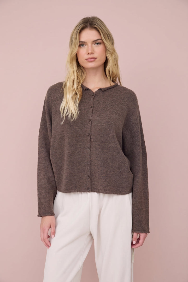 Gina Button Down Knit Cardigan