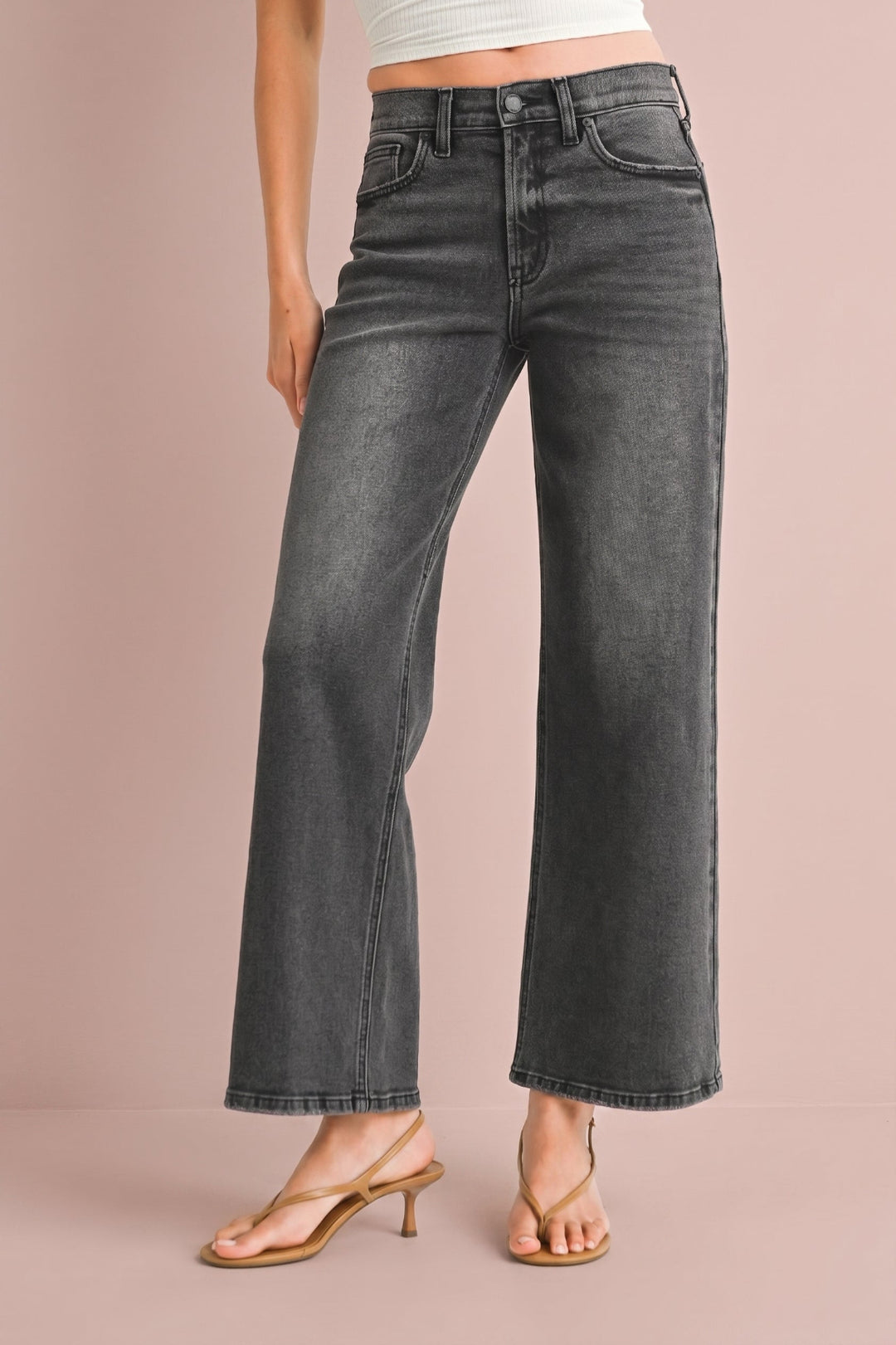 Harley High Rise Straight Jeans